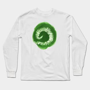 Fern spiral (green) Long Sleeve T-Shirt